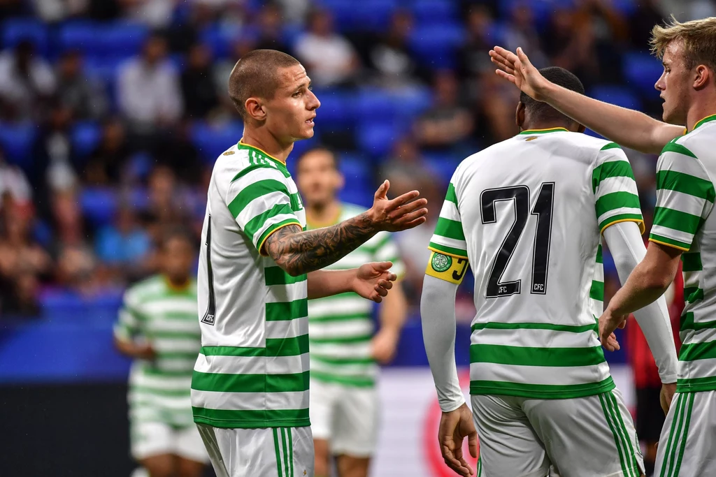 Patryk Klimala w barwach Celticu Patryk Klimala w barwach Celticu