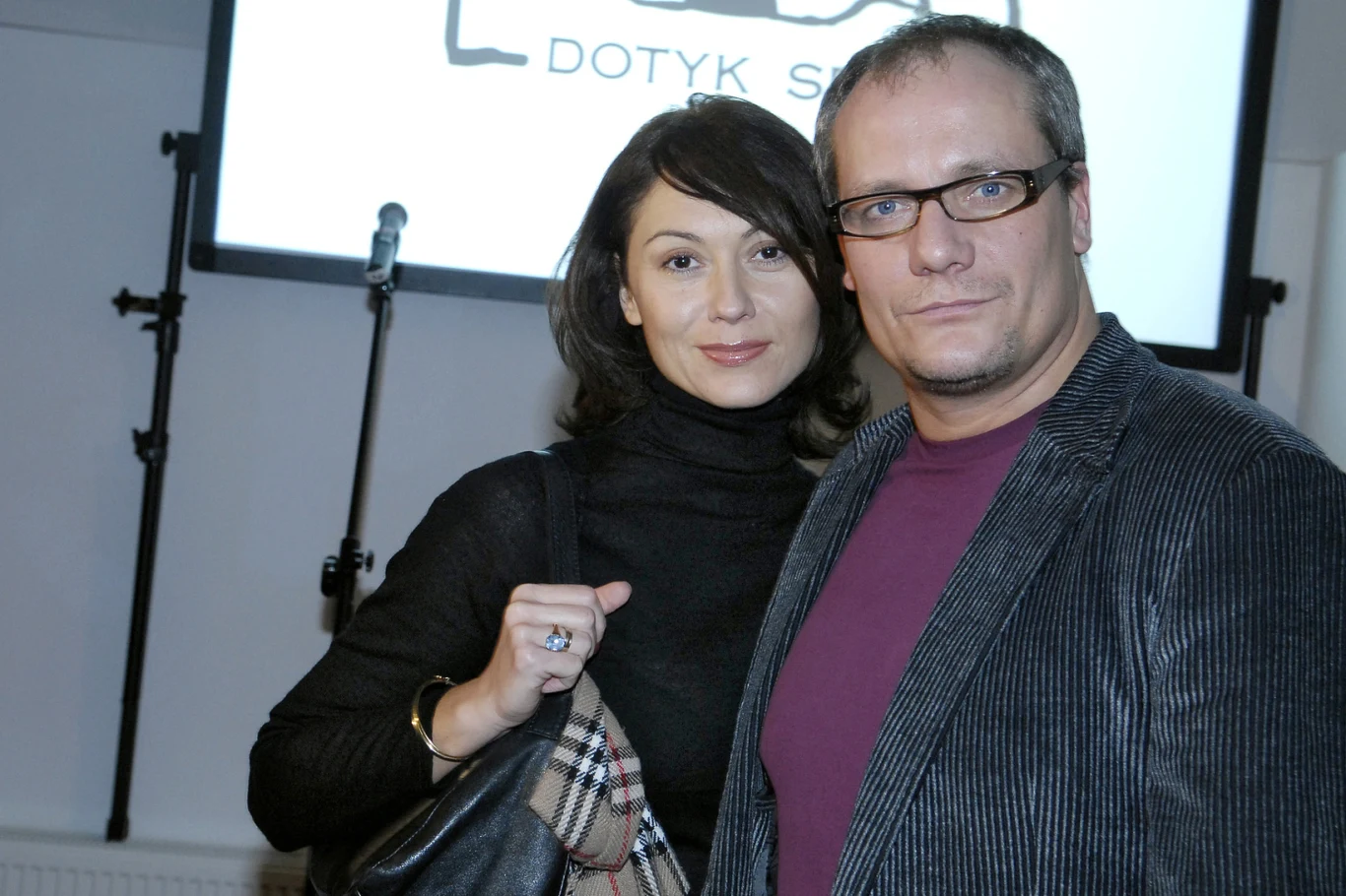 Piotr Zelt z pierwszą żoną, Ewą Piotr Zelt z pierwszą żoną, Ewą