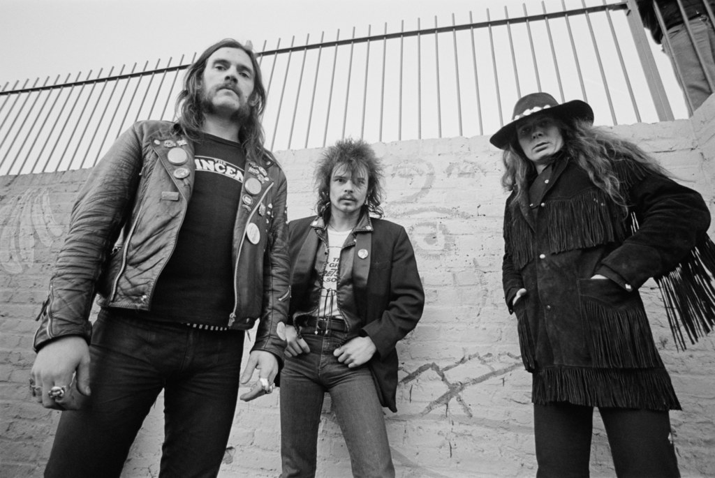 Motörhead w 1980 r. - od lewej: Lemmy, Phil 'Philthy Animal' Taylor i 'Fast' Eddie Clarke