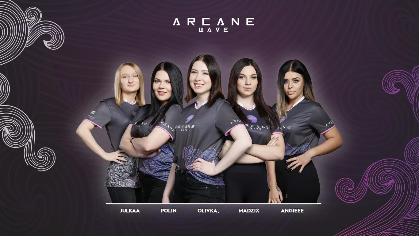Arcane Wave - profesjonalna żeńska drużyna e-sportowa Arcane Wave - profesjonalna żeńska drużyna e-sportowa