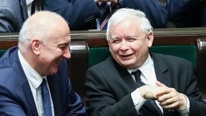 Joachim Brudziński i Jarosław Kaczyński