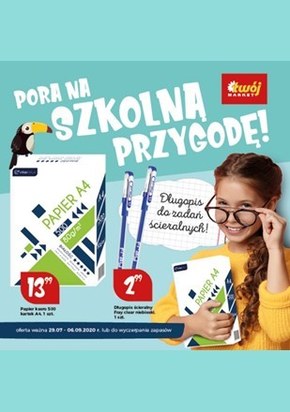 Pora na szkolną przygodę - Twój Market