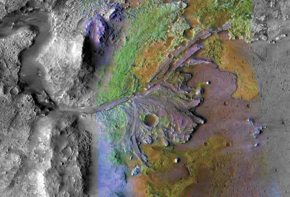 Krater Jezero Krater Jezero