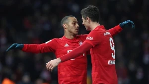 Thiago Alcantara i Robert Lewandowski
