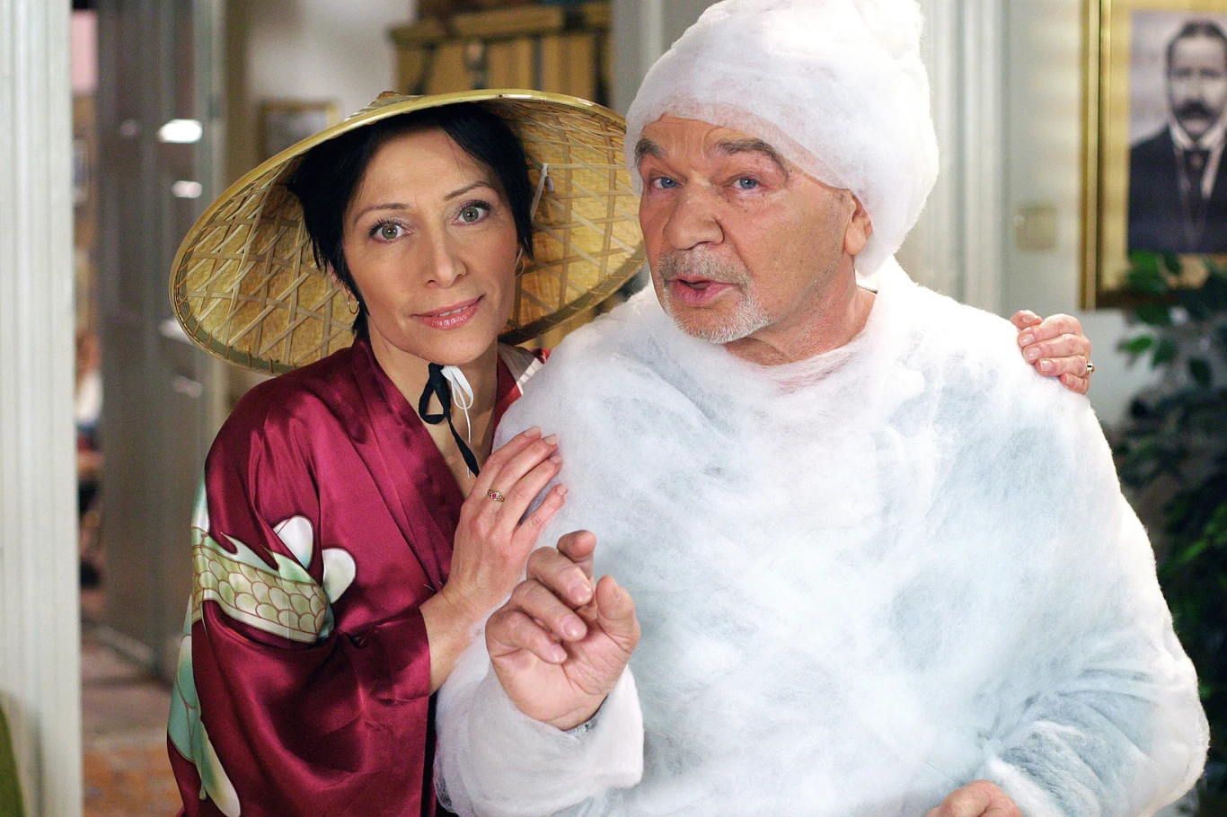 Renata Pałys i Ryszard Kotys w serialu "Świat według Kiepskich" Renata Pałys i Ryszard Kotys w serialu "Świat według Kiepskich"