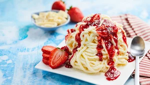 Lody à la spaghetti