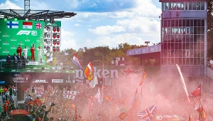 Kibice na torze Monza