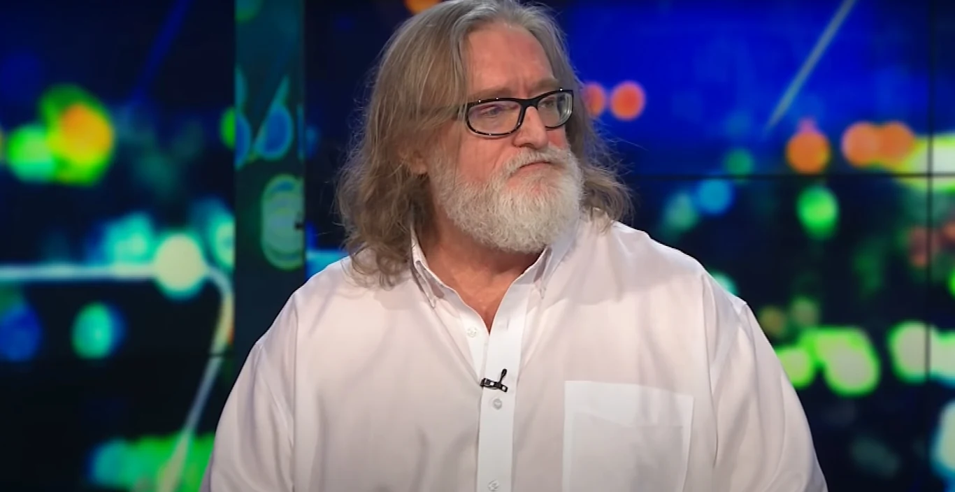 Gabe Newell Gabe Newell, właściciel Valve i twórca platformy Steam.