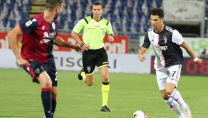 Cristiano Ronaldo (przy piłce) tym razem nie wzbogacił swego konta bramkowego