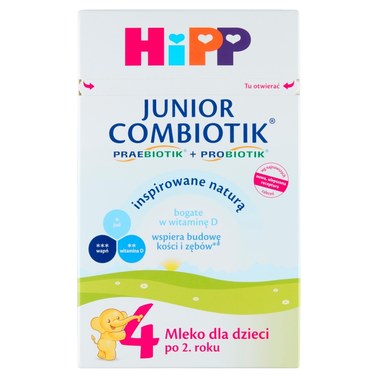 HiPP Junior Combiotik 4 Mleko dla dzieci po 2. roku 550 g - 3