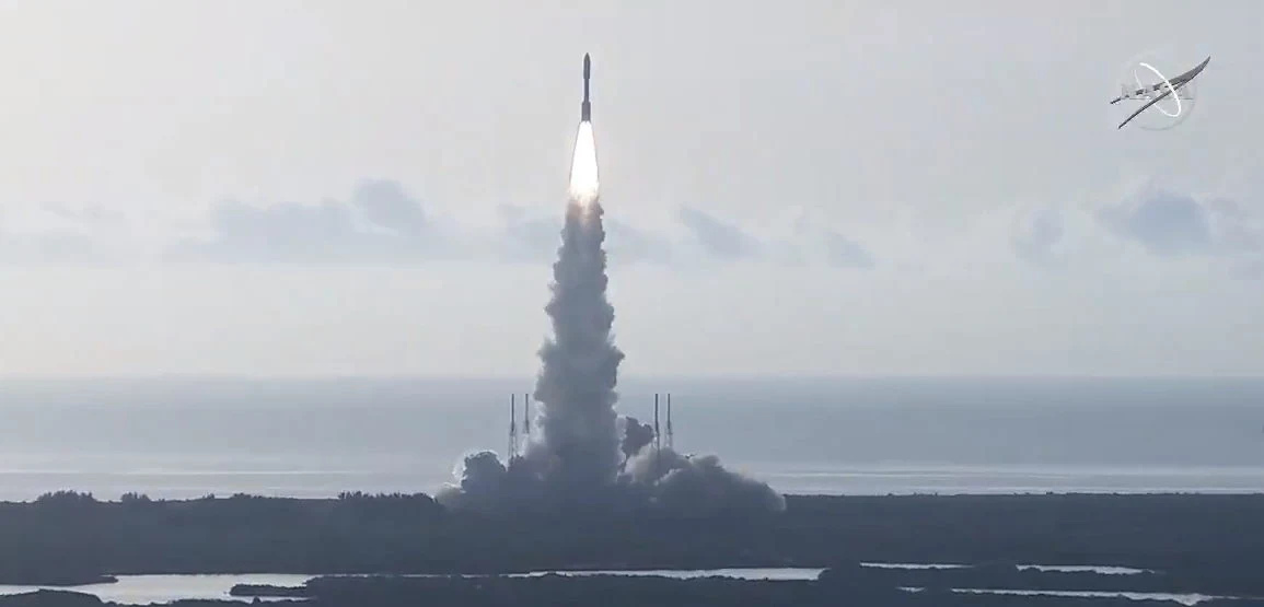 Start rakiety Atlas V z Przylądka Canaveral. Start i jego kolejne etapy przebiegły zgodnie z planem Start rakiety Atlas V z Przylądka Canaveral. Start i jego kolejne etapy przebiegły zgodnie z planem