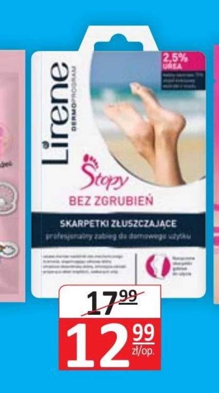 Skarpetki złuszczające Lirene