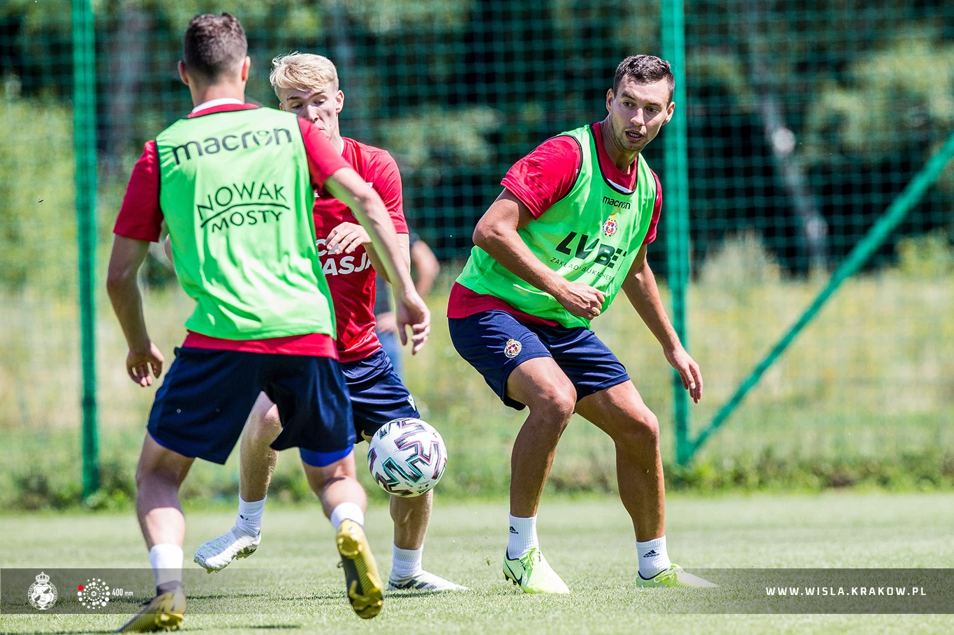 Pierwszy trening Wisły Kraków Pierwszy trening Wisły Kraków