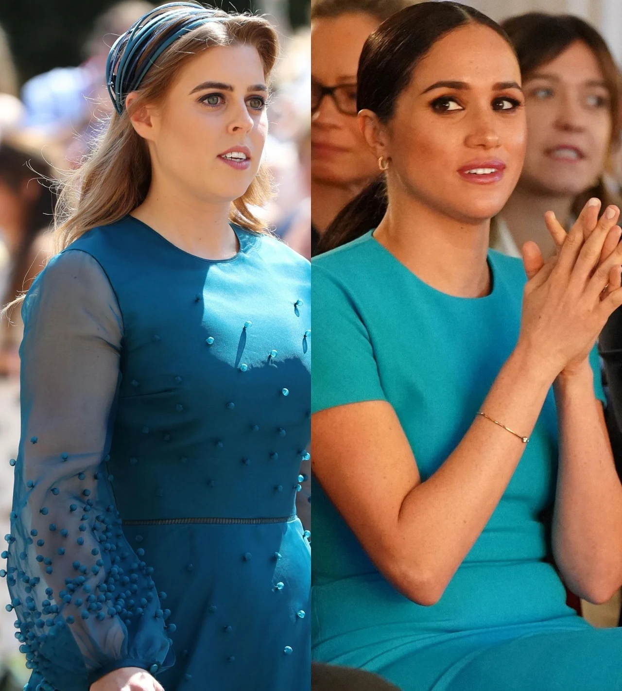 Księżniczka Beatrycze i Meghan Markle