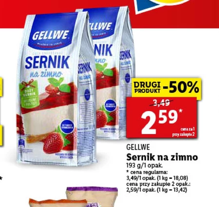 Sernik na zimno Gellwe