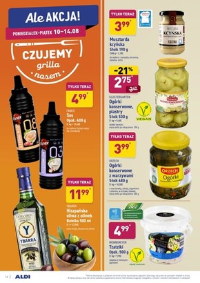 Aldi wyczuwa grilla