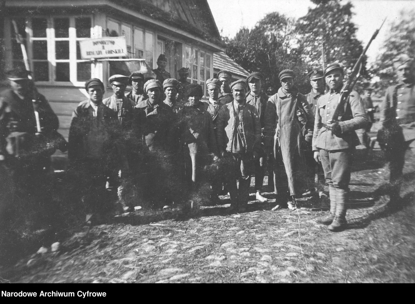 Jeńcy radzieccy, zdjęcie z roku 1920