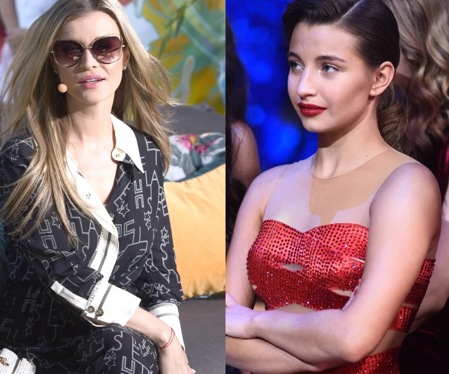 Joanna Krupa i Julia Wieniawa Joanna Krupa i Julia Wieniawa