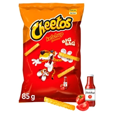 Cheetos Chrupki kukurydziane o smaku ketchupowym 85 g - 7