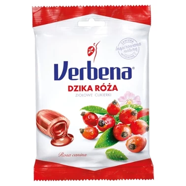 Verbena Ziołowe cukierki dzika róża 60 g - 1