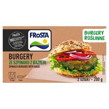 FRoSTA Burgery ze szpinaku z bazylią 200 g (2 sztuki) - 4