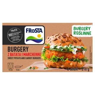 FRoSTA Burgery z batata i marchewki 216 g (2 sztuki) - 4