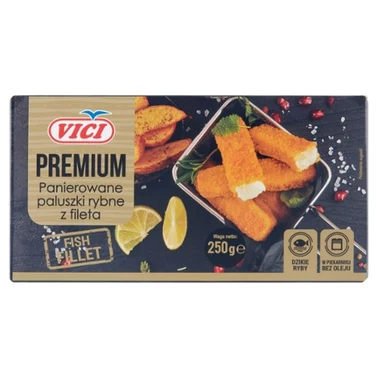 Vici Premium Panierowane paluszki rybne z fileta 250 g - 0