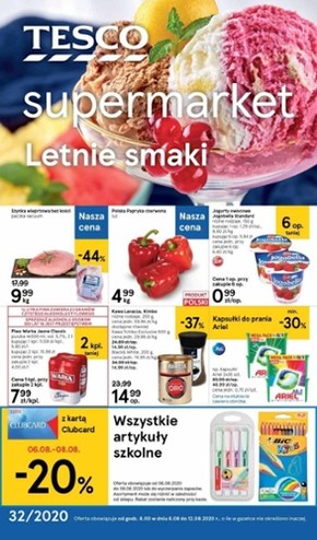 Letnie smaki w Tesco Supermarket