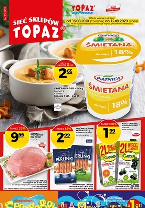 Gazetka promocyjna Topaz - Promocji bez liku w Topaz