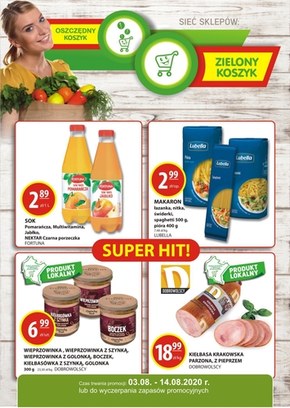Zielony Koszyk - oferta handlowa