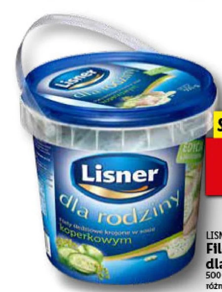 Filety śledziowe Lisner