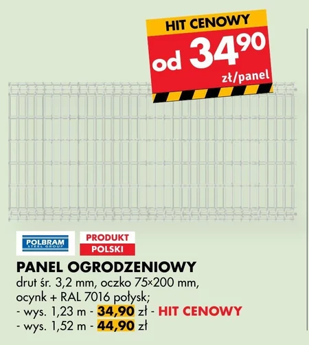 Panel ogrodzeniowy
