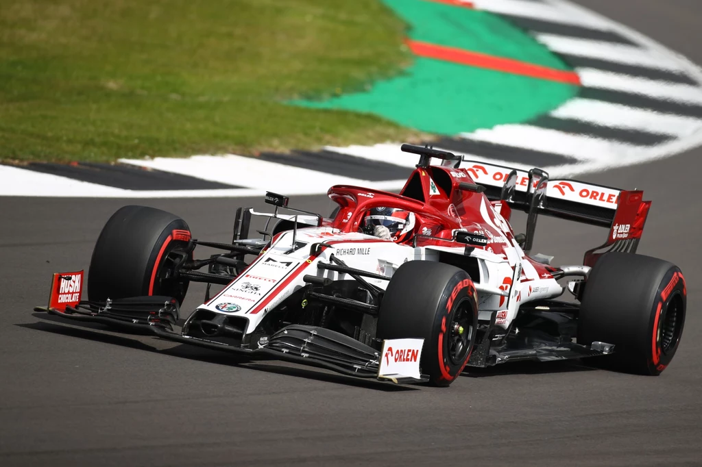 Kimi Raikkonen na Silverstone Kimi Raikkonen na Silverstone