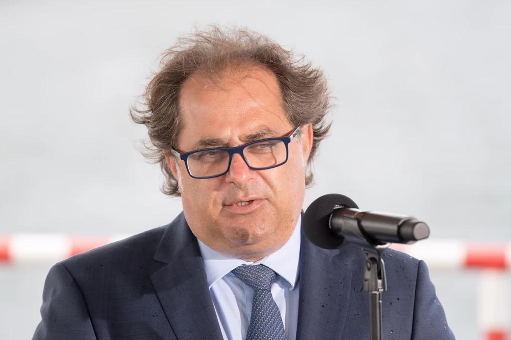 Marek Gróbarczyk, minister gospodarki morskiej i żeglugi śródlądowej 
