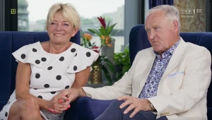 Iwona i Gerard w specjalnym odcinku "Sanatorium miłości. Epilog" (screen z TVP)