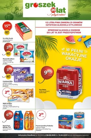 Wakacyjne okazje w Groszku!
