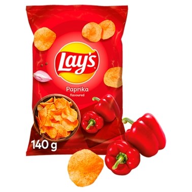 Lay's Chipsy ziemniaczane o smaku papryki 140 g - 0