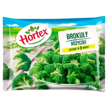 Hortex Brokuły różyczki 450 g - 5