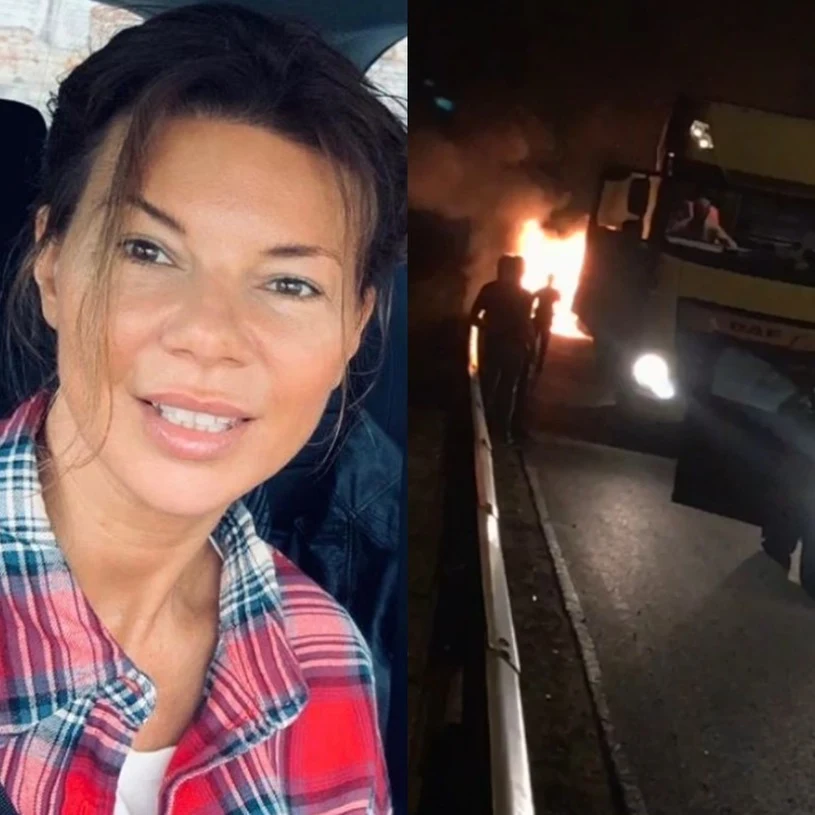 Edyta Górniak była świadkiem wypadku