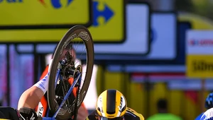 Dylan Groenewegen spowodował upadek Fabia Jakobsena