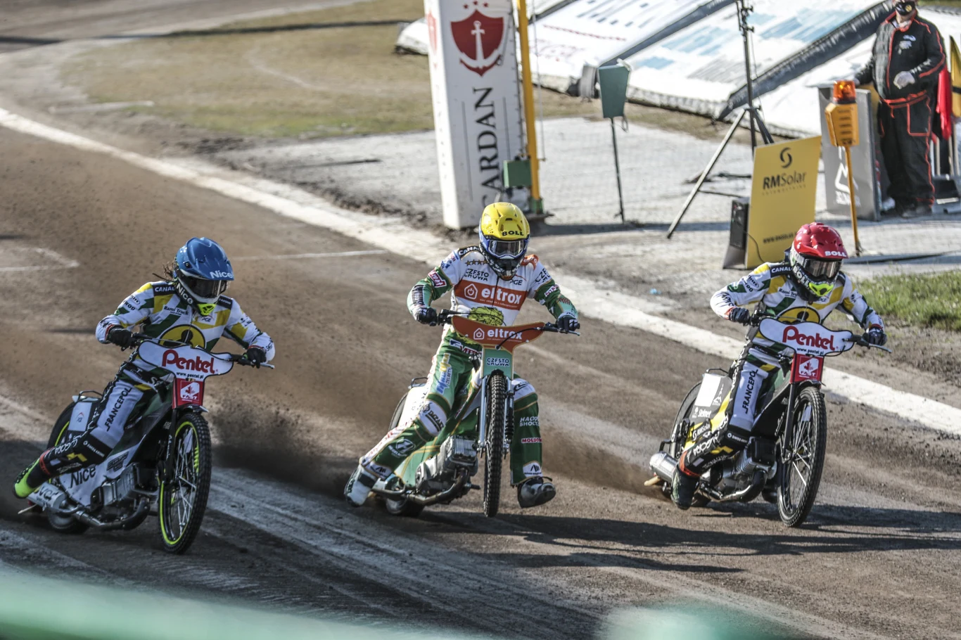 Kadr z meczu Falubaz Zielona Góra - Włókniarz Częstochowa Kadr z meczu Falubaz Zielona Góra - Włókniarz Częstochowa