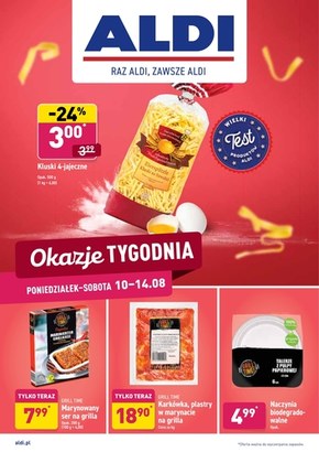 Okazje tygodnia w Aldi!