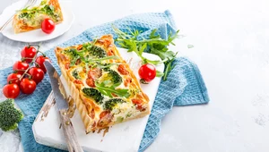 Quiche z warzywami