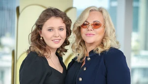 Joanna Kurowska z córką Zofią Świątkiewicz