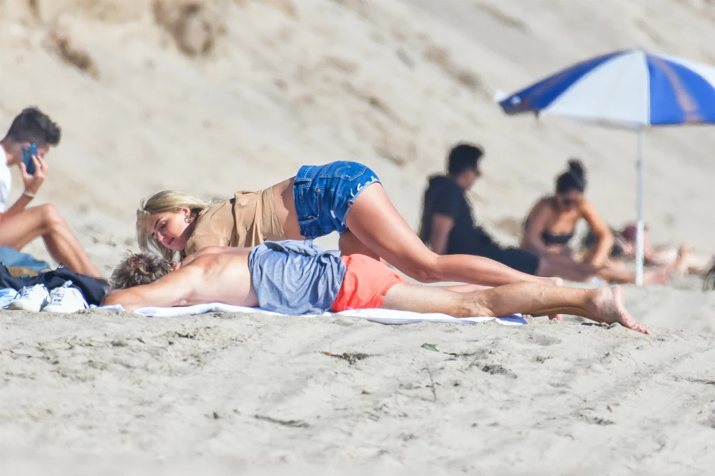 Dolph Lundgren i jego narzeczona Emma Krokdal Dolph Lundgren i jego narzeczona Emma Krokdal