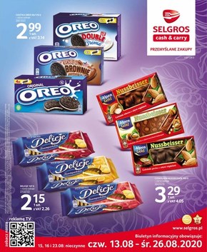 Oferta spożywcza w Selgros