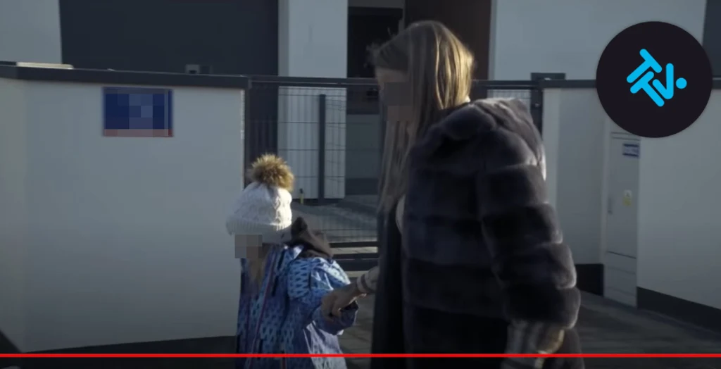 Joanna P. razem z córką w "Królowych życia"  Joanna P. razem z córką w "Królowych życia"