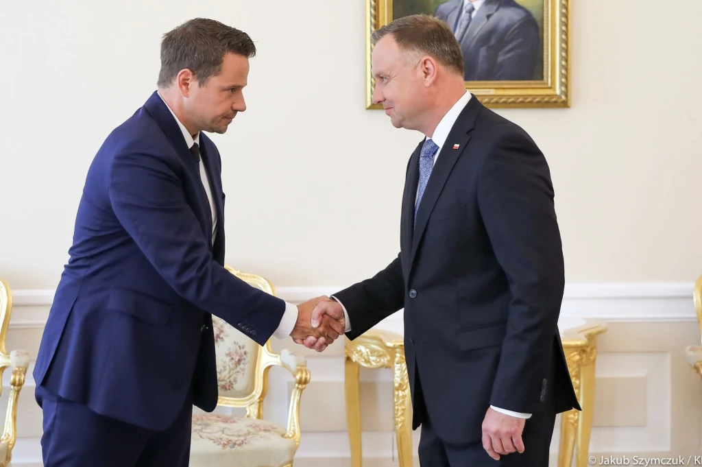 Rafał Trzaskowski i Andrzej Duda