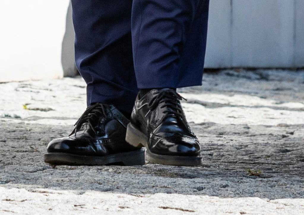 Buty Trzaskowskiego nie spodobały się mentorce Buty Trzaskowskiego nie spodobały się mentorce