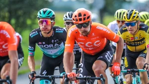 Rafał Majka (z lewej)